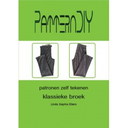 Patroon klassieke broek -...