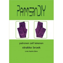 Patroon strakke broek -...